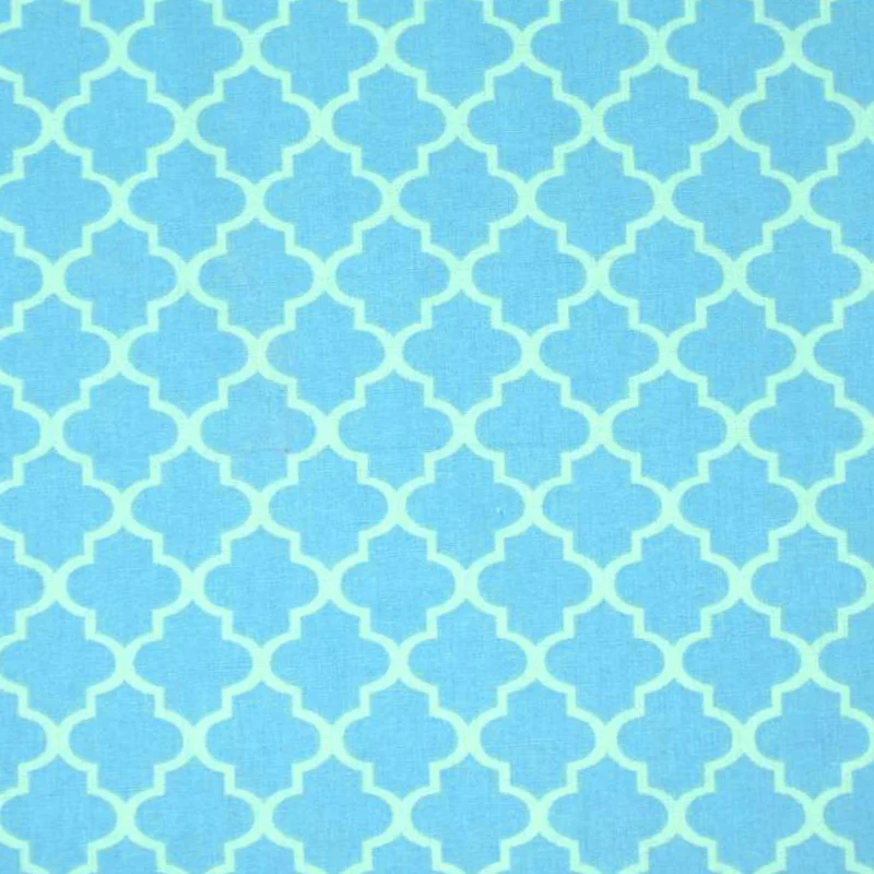 Stitch & Sparkle 100% Cotton, 44" Wide, Cut by the Yard, Blue and Green