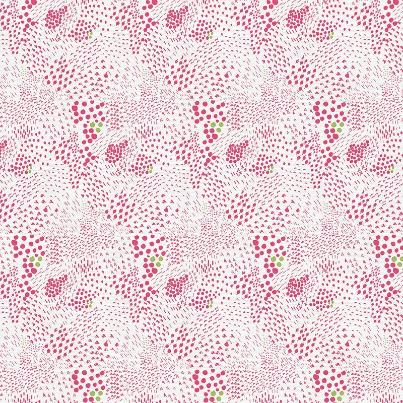 On Your Mark Florals Pink on White Blender