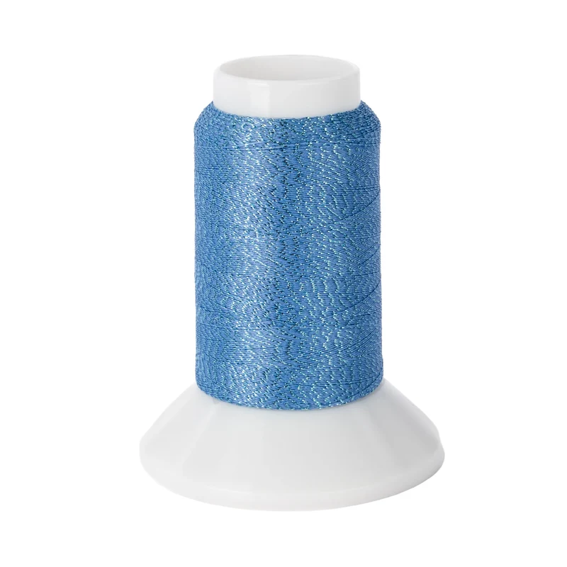 Woolly Nylon Metallic #315 - Light Blue Cone