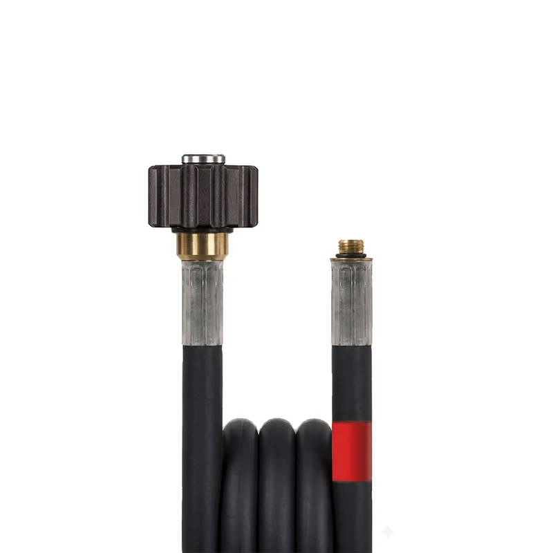 Manguera para limpieza de tuberías de 20m DN6 racord manual M22 1/8"