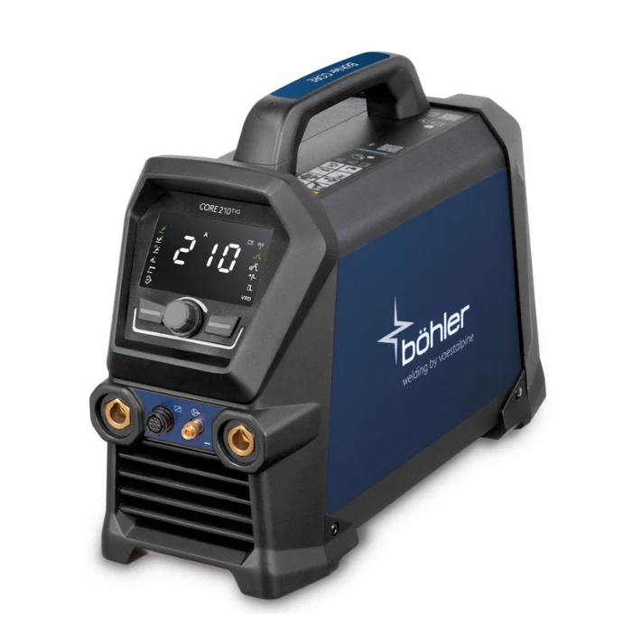 Equipo de Soldadura CORE 210 TIG con Antorcha BT26 4MT y Cable de Masa