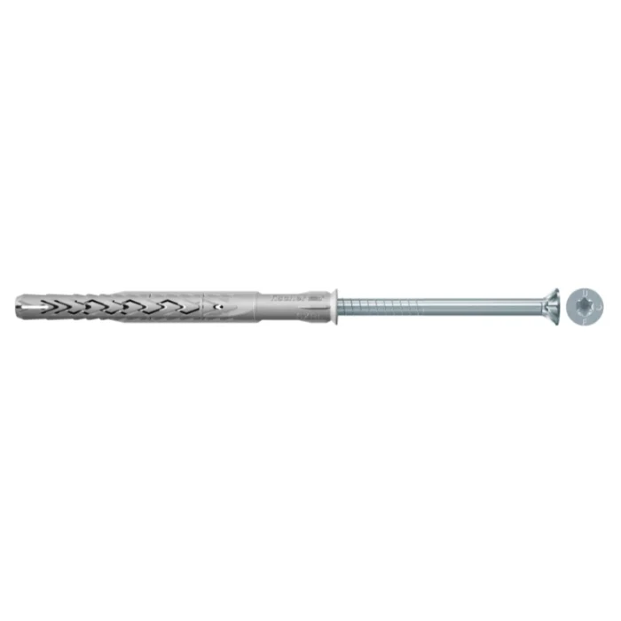 Taco con tornillo Fischer SXRL zincado