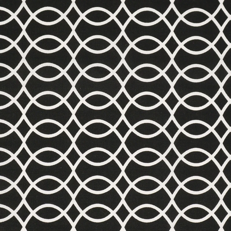 Stitch & Sparkle 100% Cotton, 44" Wide, Cut by the Yard, Loopy Onyx