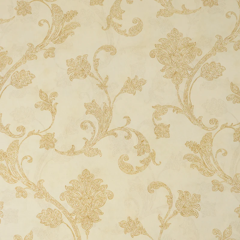 Stitch & Sparkle 100% Cotton Duck Print 54" Wide, Cut by the Yard, Jacobean Cream