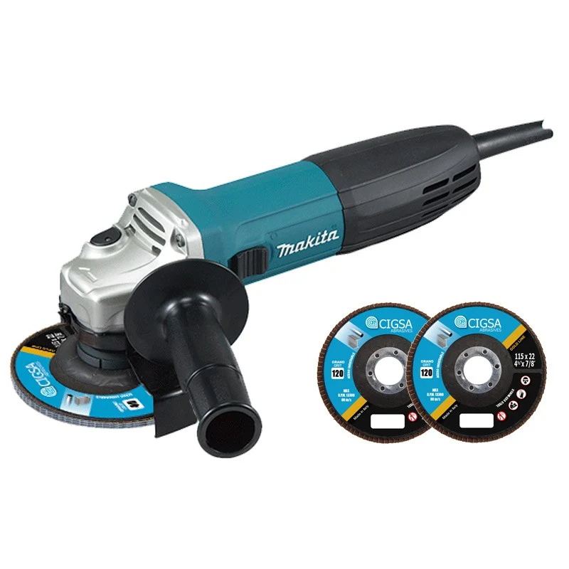 AMOLADORA GA4530 + 100 DISCO LAMINAS D-115 G-120