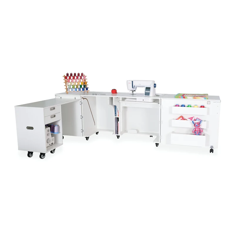 Aussie Sewing Cabinet Ash White