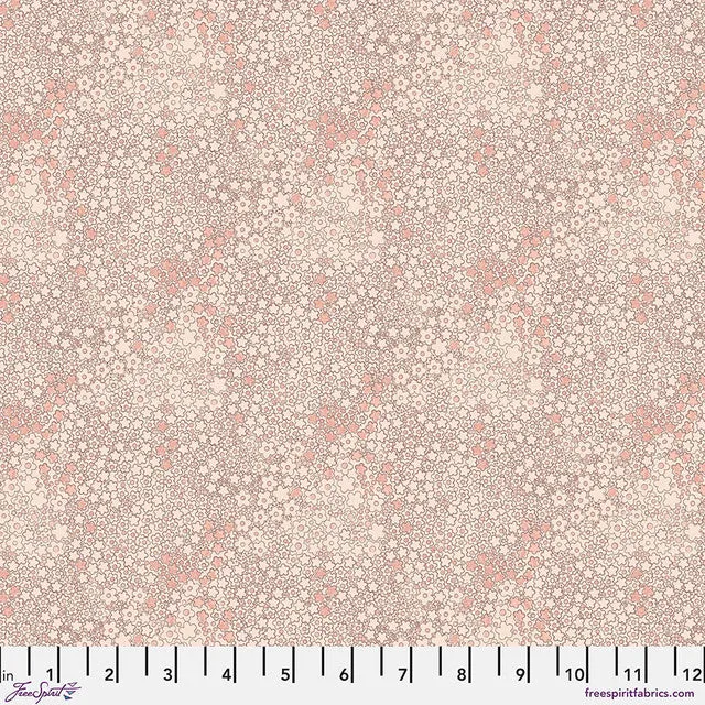 SM Flora Dora Blush Flourish And Bloom 44"/45" Cotton Fabric Per Yard
