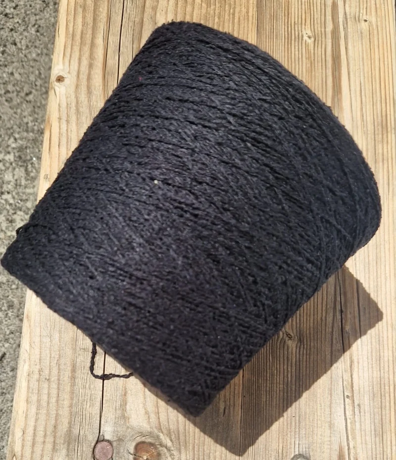 Seta Bourette Negro