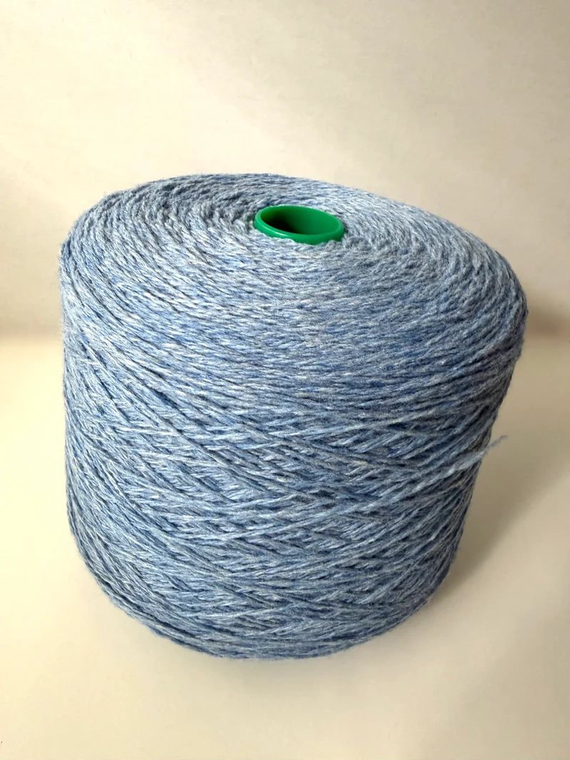 Lana Cashmere Azul Brumoso