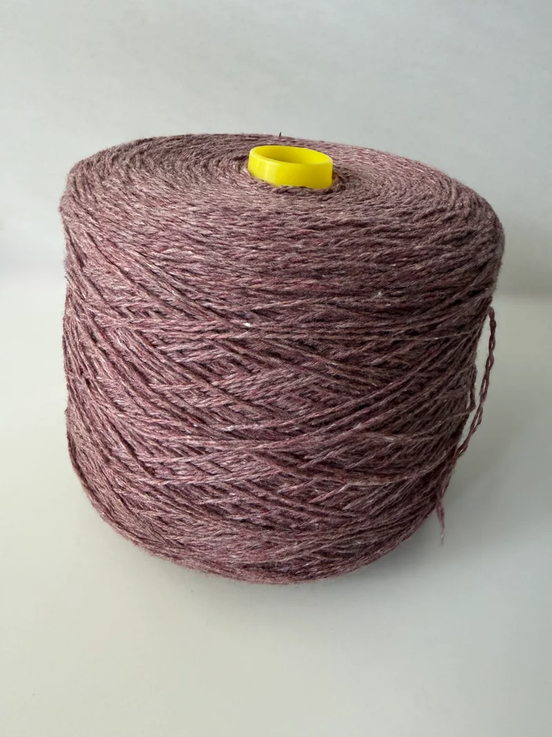 Lana Cashmere color malva empolvado