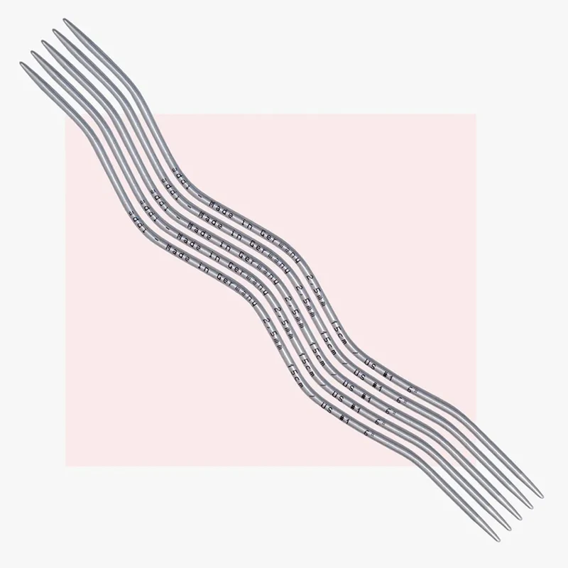 Addi Agujas de tejer de doble punta CrasySnake de 15 cm