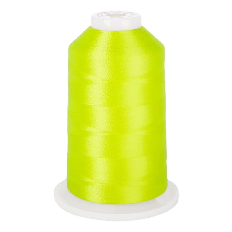 YLI Thread Super Strong #8135 - Fluorescent Yellow Cone