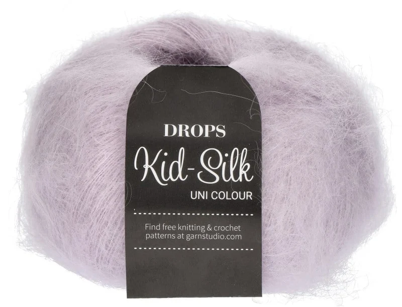 DROPS Kid-Silk Uni Colour 09 lavanda claro