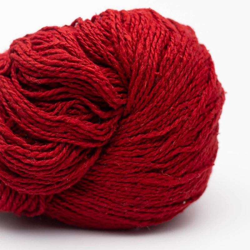 Seda suave 042 Rojo oscuro