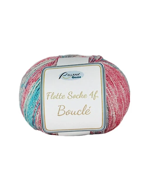 Flotte Socke 4f. Bouclé 1752