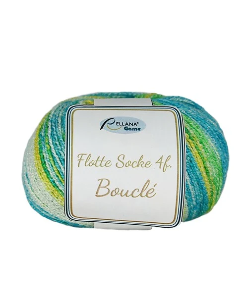 Flotte Socke 4f. Bouclé 1750