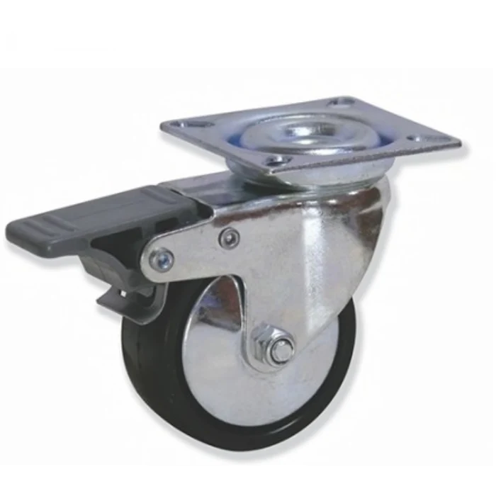 Rueda Gayner D-50 con Freno | Ref. 28-164-FD | Polipropileno | 50 kg