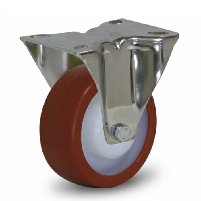 Rueda Gayner Inox 100mm | Ref. 34-103/34 | Poliuretano | Carga 170kg