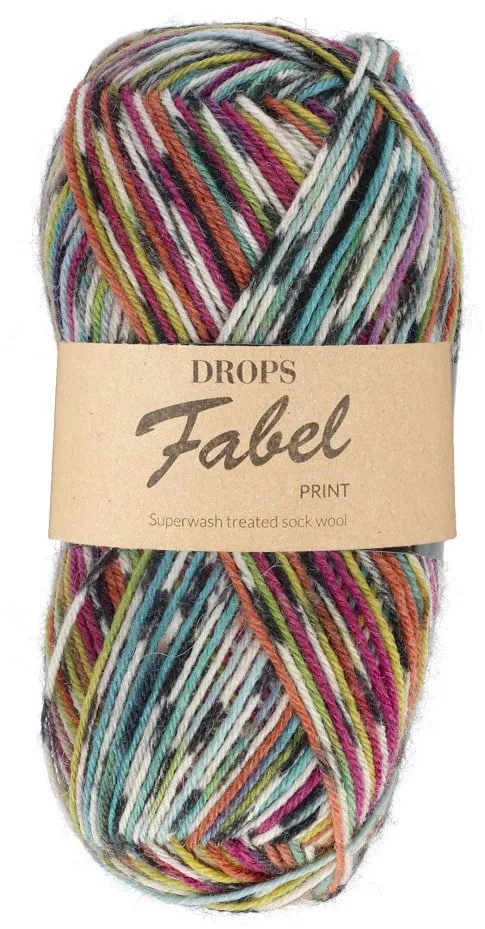 DROPS Tierra de fantasía Fabel Print 920