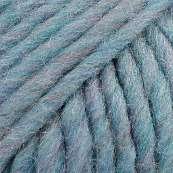 DROPS Snow Mix 84 azul pavo real