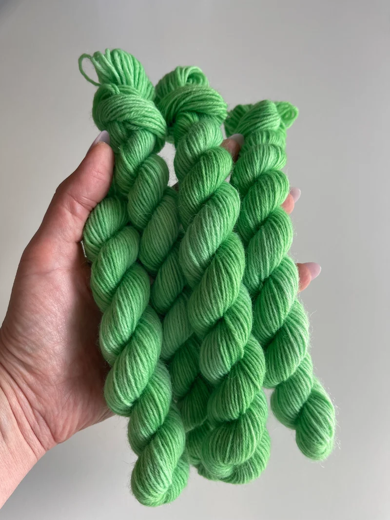 Campos de tulipanes: mini verde manzana