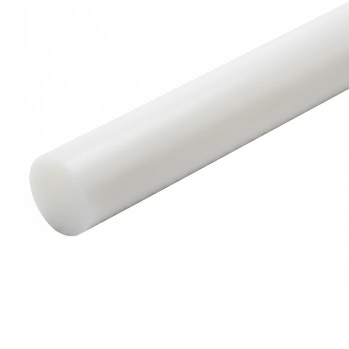 Barra de Delrin Natural POM-C Ø125 mm | Alta Estabilidad y Resistencia