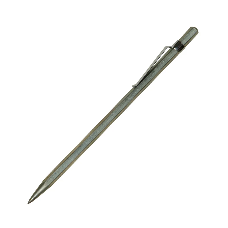 Lápiz trazador metálico de cuerpo aluminio y punta widia