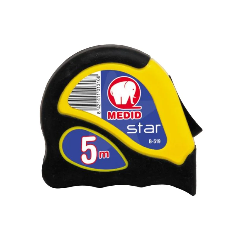 Flexómetro Star bimaterial de MEDID 5 m
