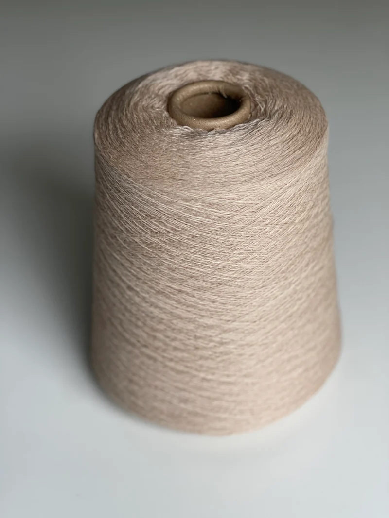 Mezcla de cachemira italiana beige