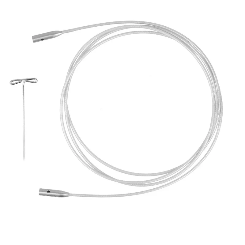 ChiaoGoo SWIV360 Cable plateado de 35 cm