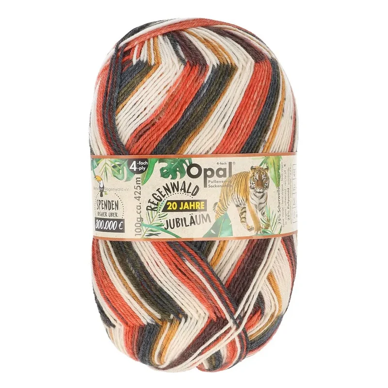 Opal Regenwald 6 capas 2740 Tiger