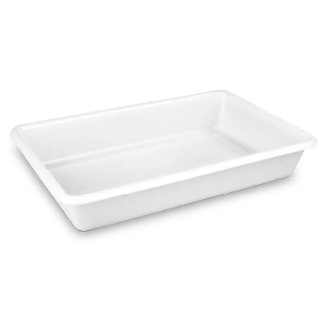 Cubeta rectangular encajable Gilac 1544 8L en HDPE