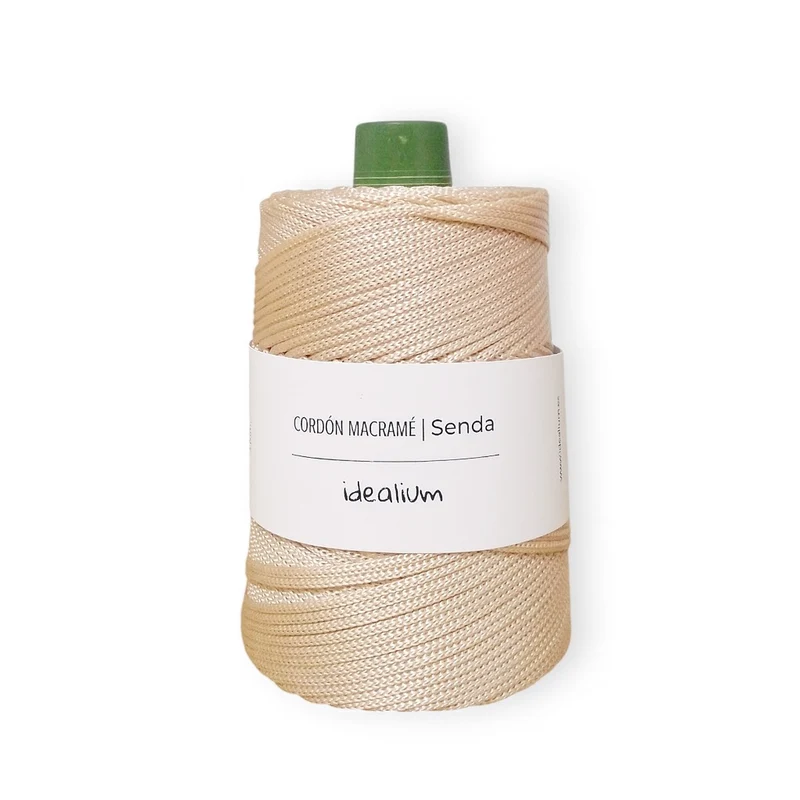 Senda · Cordón trenzado 3 mm para crochet