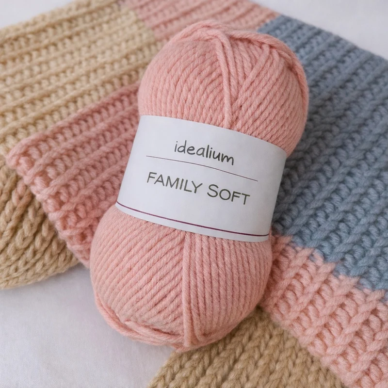 Family Soft · Lana acrílica suave para toda la familia