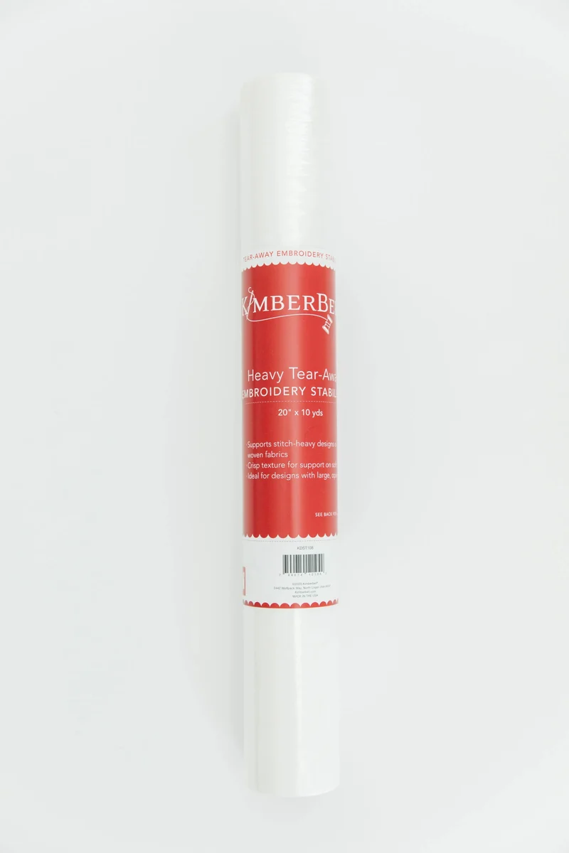 Heavy Tear-away Stabilizer 20in x 10yd