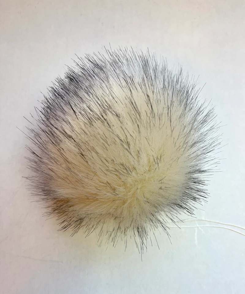 Pompón (eco) beige