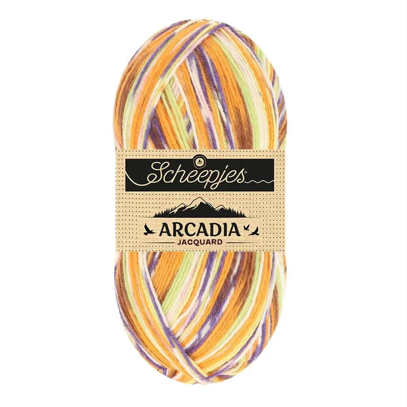 Arcadia Jacquard 1004 Hoja de ámbar