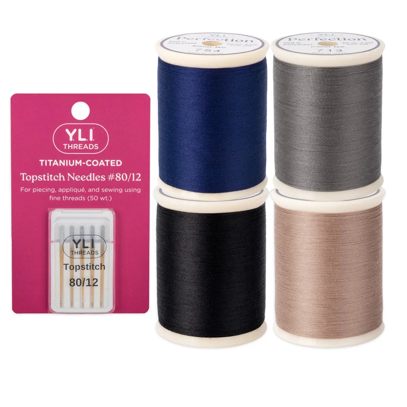 YLI Thread Perfection Set - Dark Neutrals