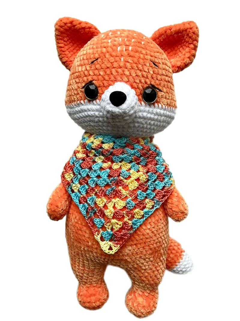PATRÓN DE GANCHILLO Juguete Amigurumi "Pip el Zorro"