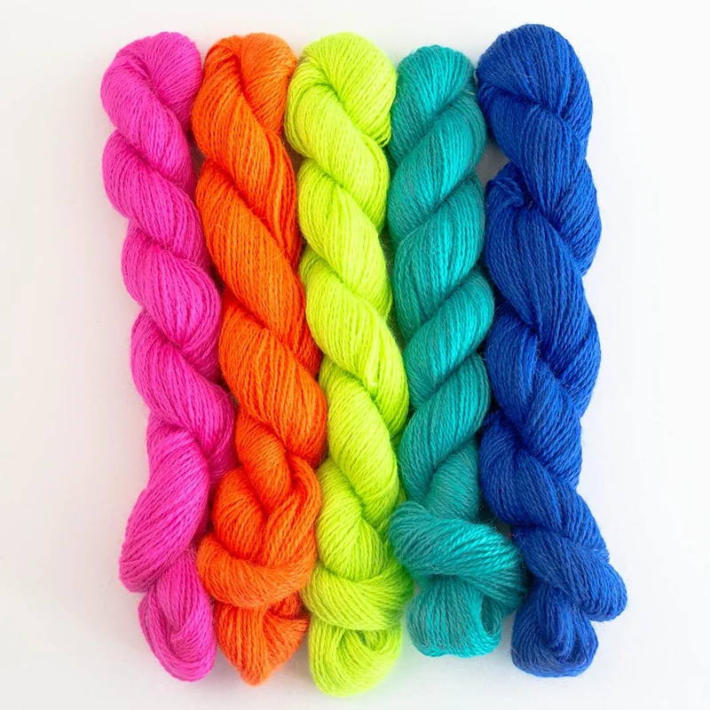Babyalpaca 10/2 Set 125g Tonos Impactantes