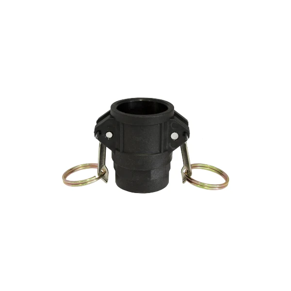 Kamlock hembra con rosca hembra Tipo D Polipropileno
