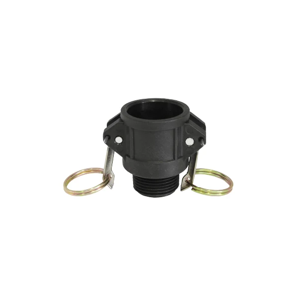 Kamlock hembra con rosca macho Tipo B Polipropileno