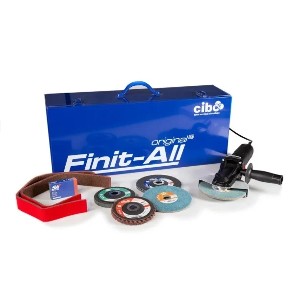 Set amoladora angular cabeza plana FINIT-ALL 1000W