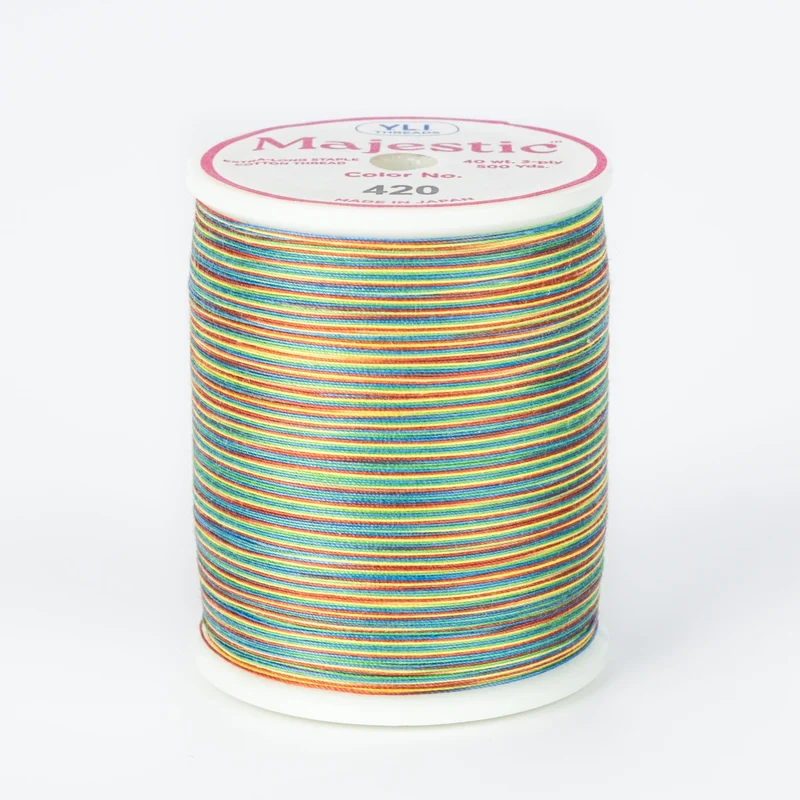 YLI Thread Majestic #420 - Fireworks Spool
