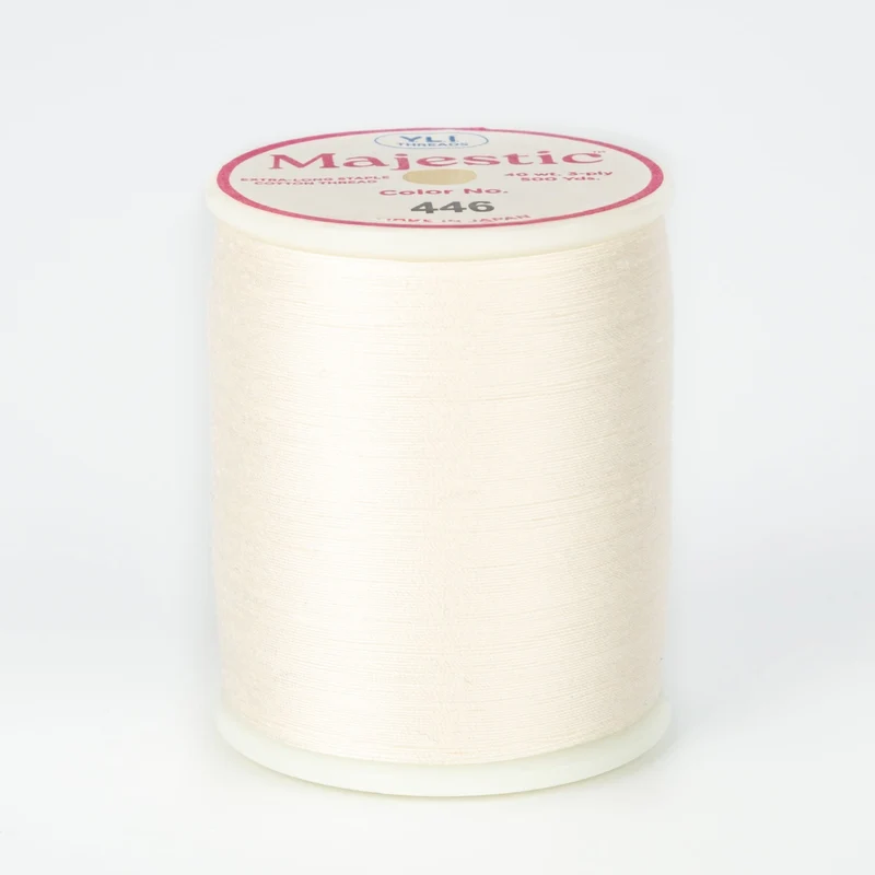YLI Thread Majestic #446 - Natural White Spool