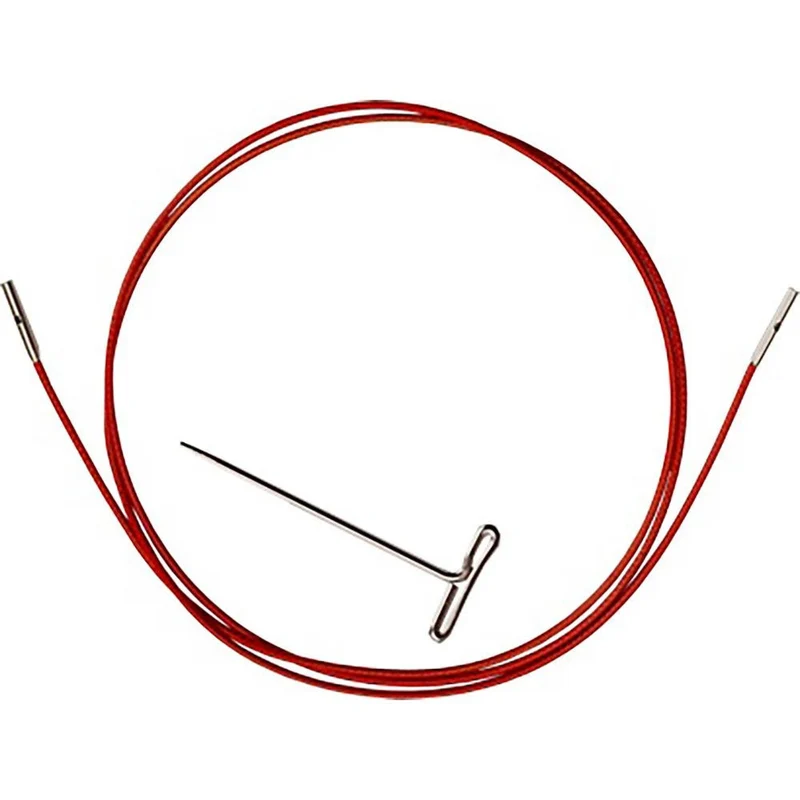 ChiaoGoo Cable rojo giratorio de 93 cm
