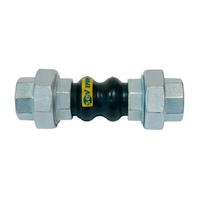 Manguito Antivibratorio Doble Onda EPDM Roscado 1 pulgada
