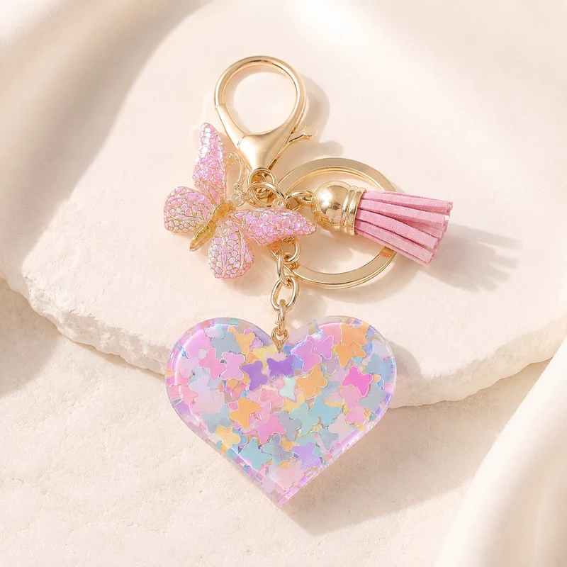 Charm Corazón Mariposa