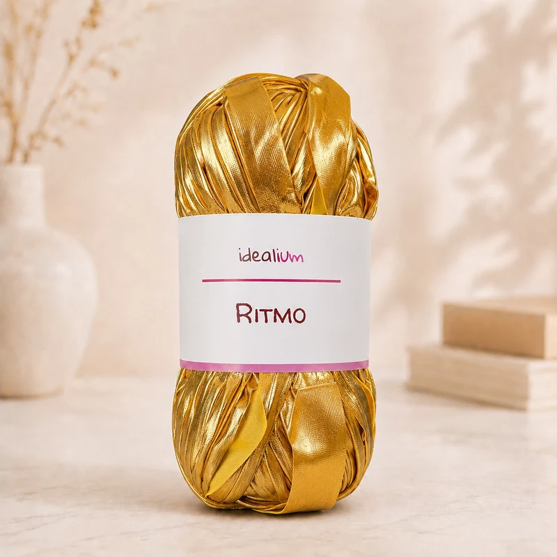 Ritmo · Trapillo metálico brillante para bolsos de fiesta