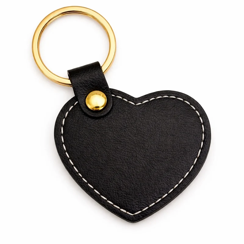 Charm Corazón de polipiel para bolso